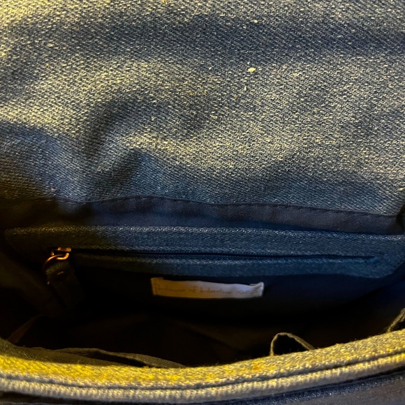 House of Harlow 1960 Denim Bohemian Sling Bag - Picture 7 of 7